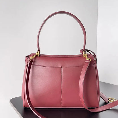 Sac à main femme noir structuré avec rabat et anse – Meliva